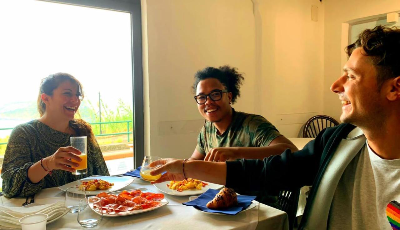 Miramare Bed&Food - Free Parking & Wifi Bed and Breakfast San Nicola Arcella Exteriör bild